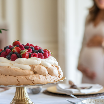 pavlova-fruits-rouges-femme-enceinte