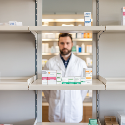 etagere-medicaments-pharmacien-flou