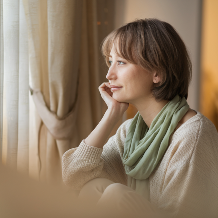 femme-contemplative-fenetre-lumiere-naturelle