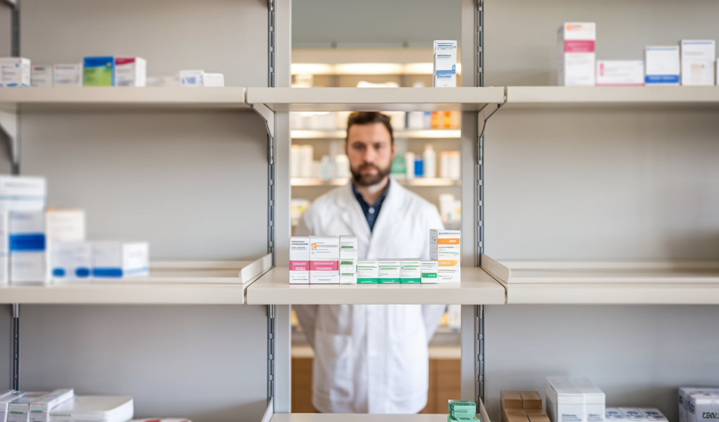 etagere-medicaments-pharmacien-flou