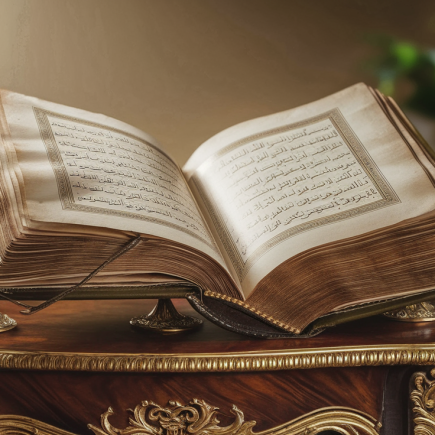 livre-ancien-papier-arabes-table-bois