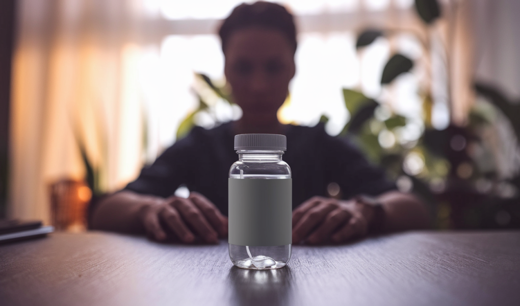 silhouette-flou-personne-flacon-medicament