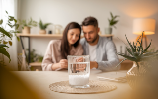 couple-table-verre-eau-atmosphere-intime