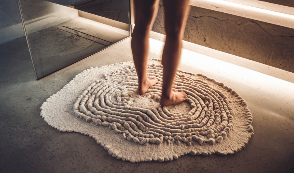 salle-bain-moderne-tapis-diatomite