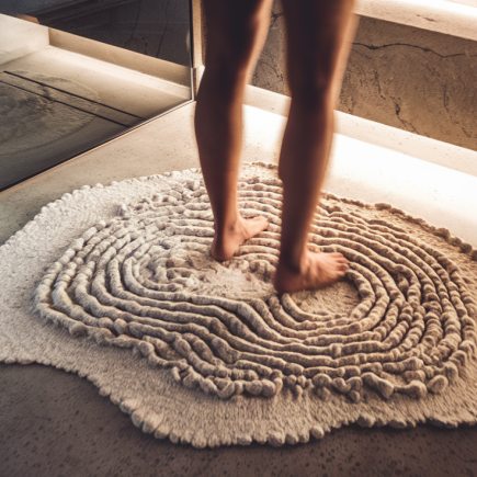 salle-bain-moderne-tapis-diatomite